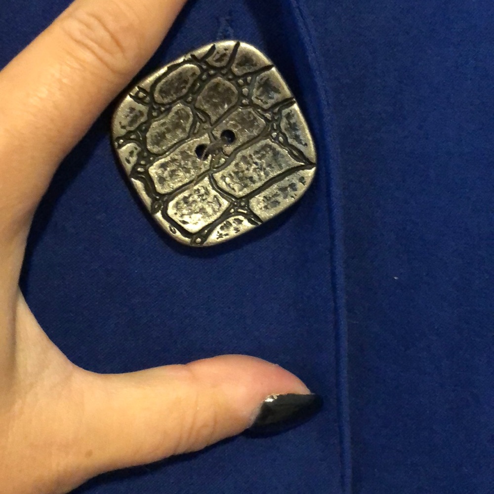 Blue work jacket - Picture 3 of 5